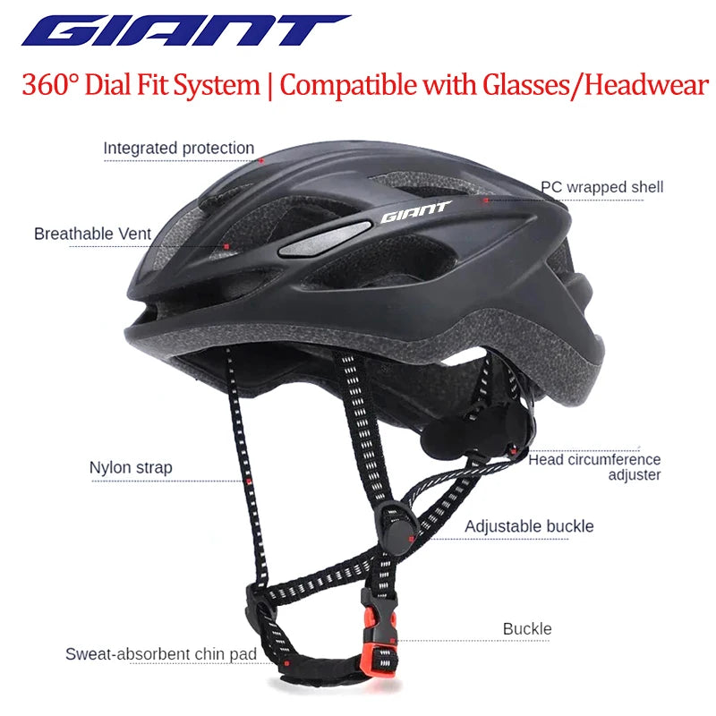 GIANT Pro-Series Reflective Cycling Helmet
