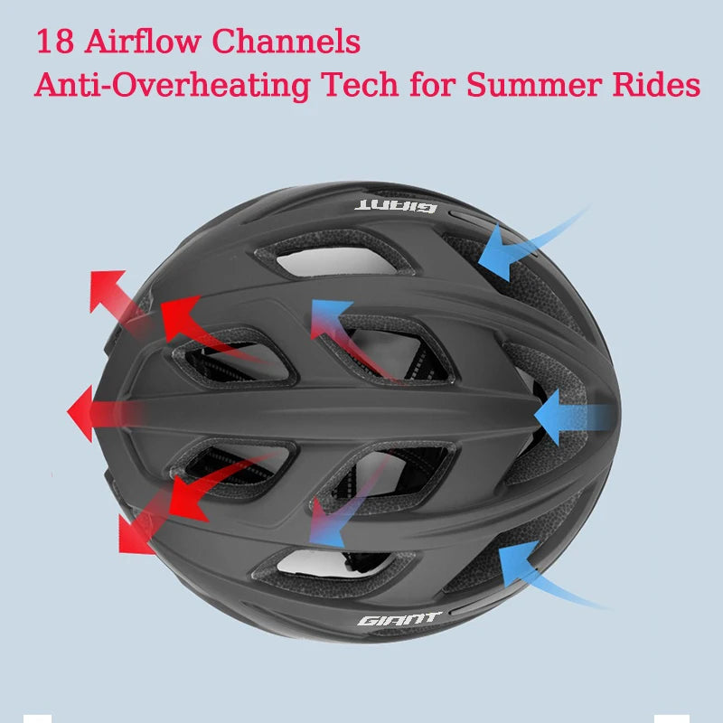 GIANT Pro-Series Reflective Cycling Helmet