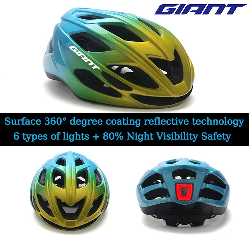 GIANT Pro-Series Reflective Cycling Helmet