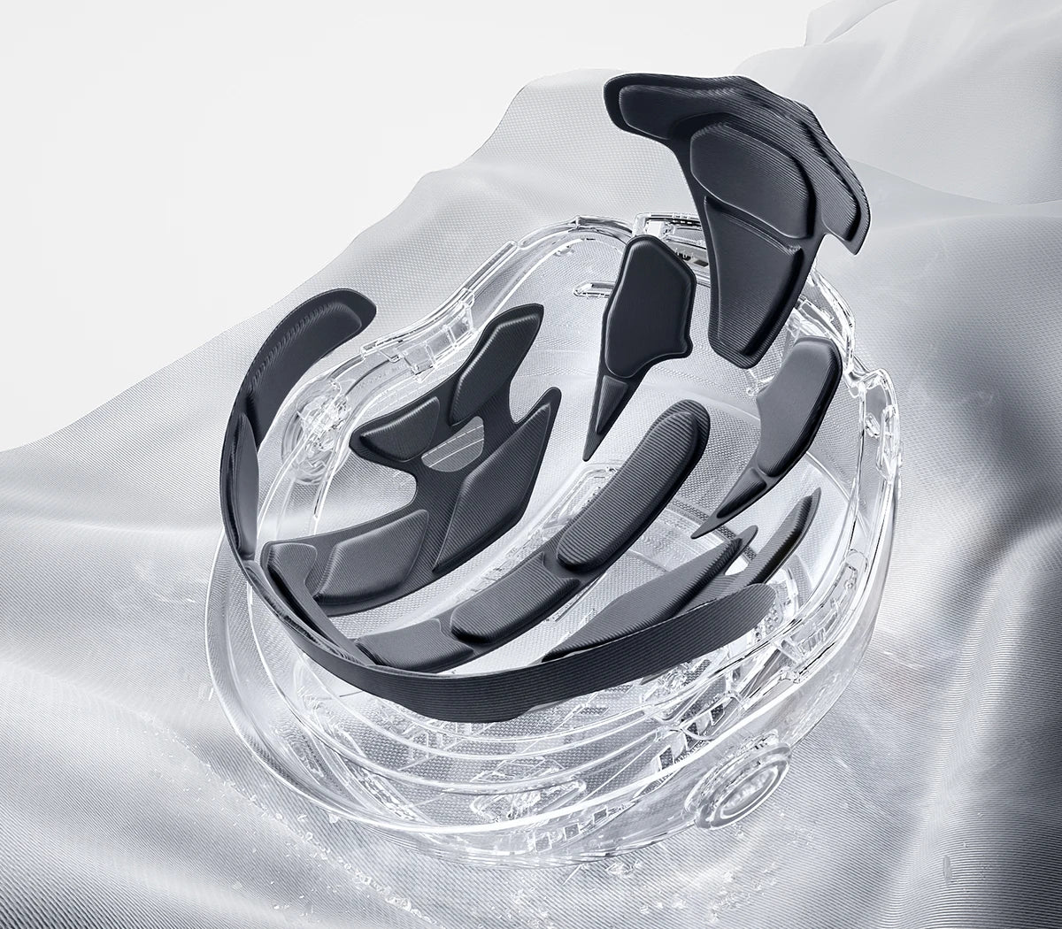 BIBEE Open-Face Helmet with Dual Lenses