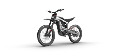 Electric bike on a white background