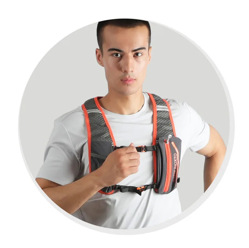 INOXTO 5L Breathable Hydration Vest - Lightweight Running & Cycling Backpack for E-Bike, Trail & Marathon