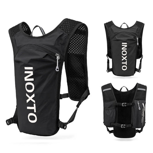 INOXTO 5L Breathable Hydration Vest - Lightweight Running & Cycling Backpack for E-Bike, Trail & Marathon