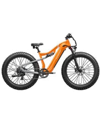 960W,48V 20AH Battery Adult Electric Bicycles,26" Fat Tire Full Suspension Ebike,28MPH Mountain Beach E Bike,7 Speed