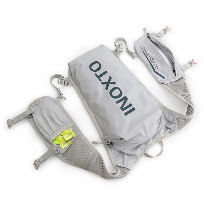 INOXTO 5L Breathable Hydration Vest - Lightweight Running & Cycling Backpack for E-Bike, Trail & Marathon