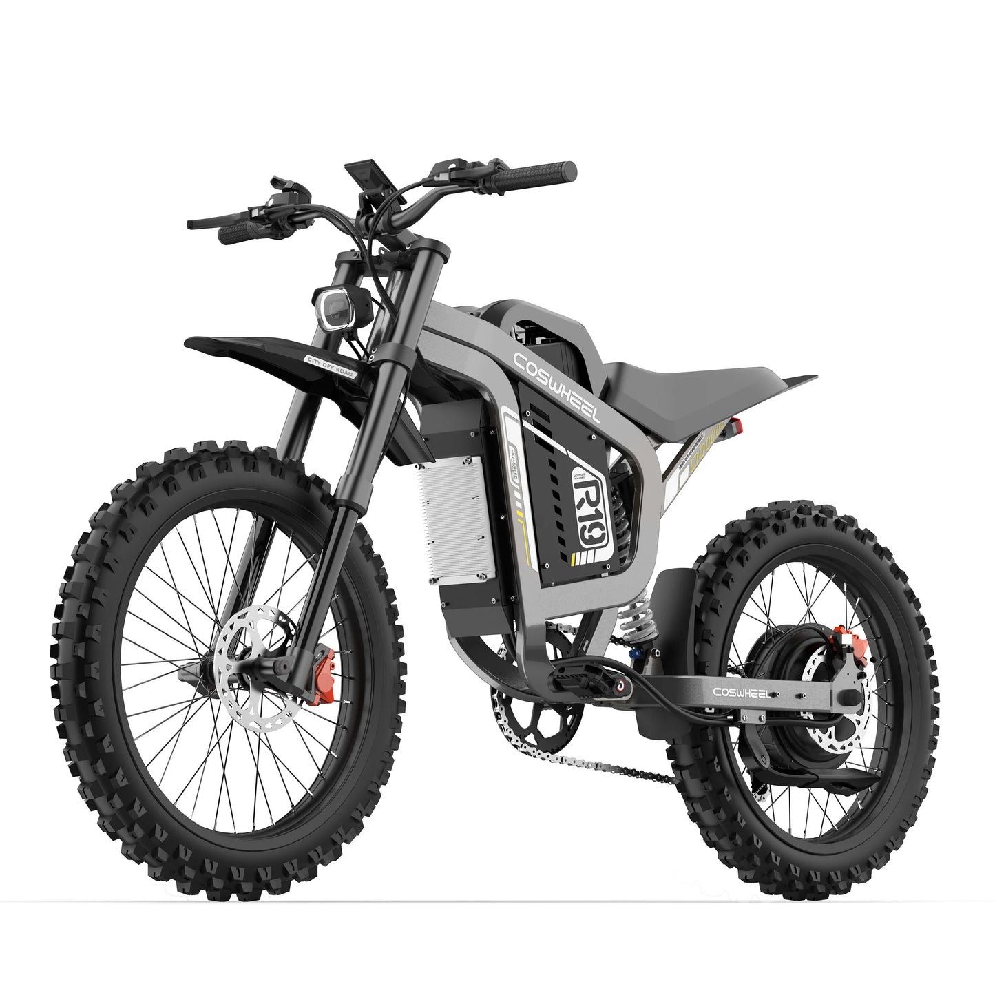 Coswheel R19 3000W Electric Mountain Bike - 72V 40Ah Fat Tire E-Bike