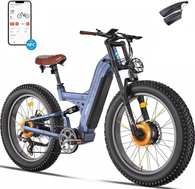 FREESKY WARRIOR PRO Electric Bike | 2000W, Dual Hydraulic Disc Brakes, 26" Fat Tires