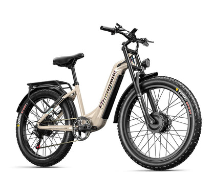 Shengmilo S700 2000W Dual Motor Electric Bike - 48V 17.5Ah Fat Tire Mountain eBike