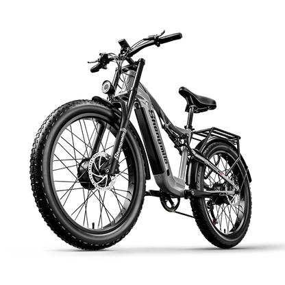 Electric bike on a white background