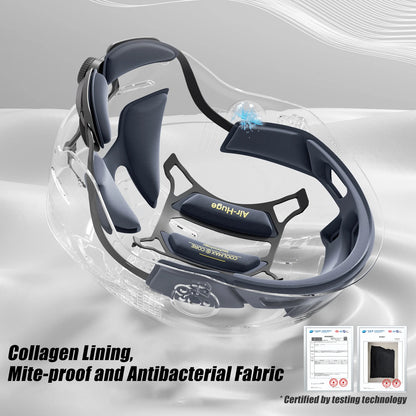 BIBEE Open-Face Helmet with Dual Lenses